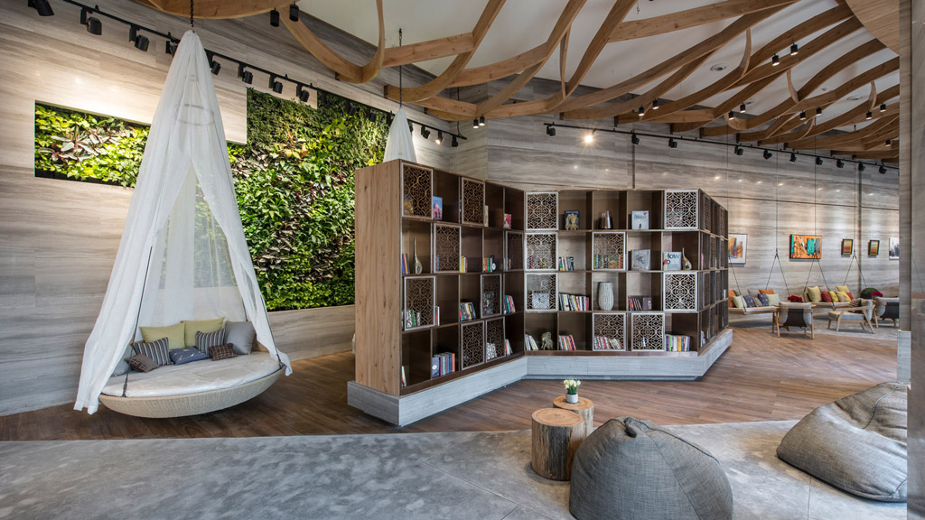 Library & Café